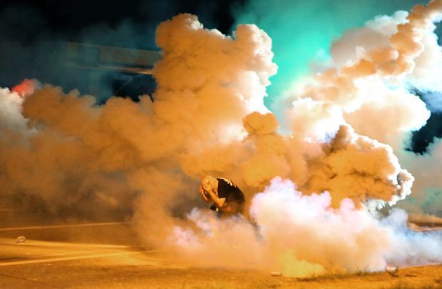 Violence again in Ferguson